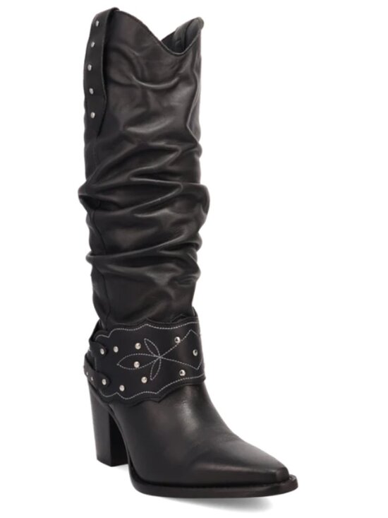 DINGO Shoes - DINGO Leather Slouch Grit N Grace Boots 10T5269 NEW in box  Made In Mexico